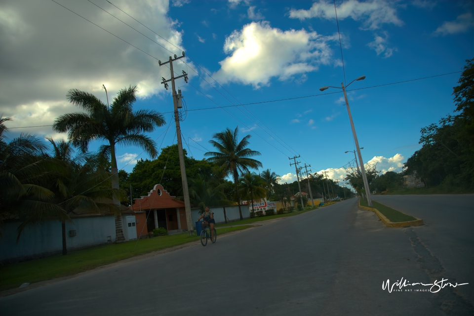 Cycling In The Afternoon - Limited Edition, Fine Art