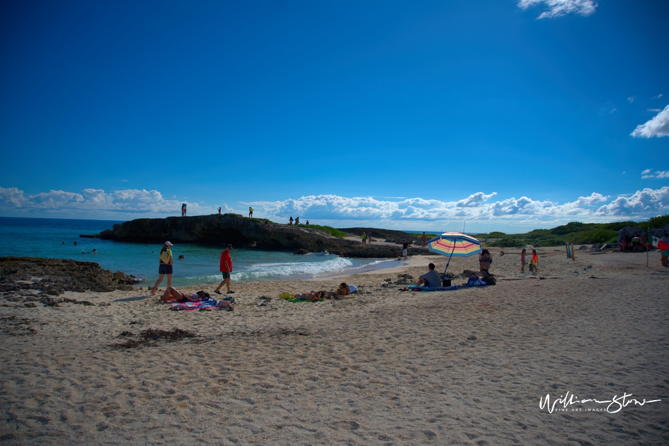 The Sandy Beach - Limited Edition, Fine Art