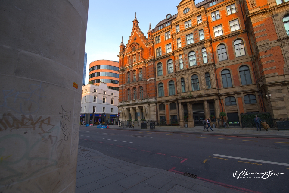 Writing on the wall, Walking Past the old building, Limited Edition, liverpool street station, William Stone, Oldest Hotel, Enjoy England