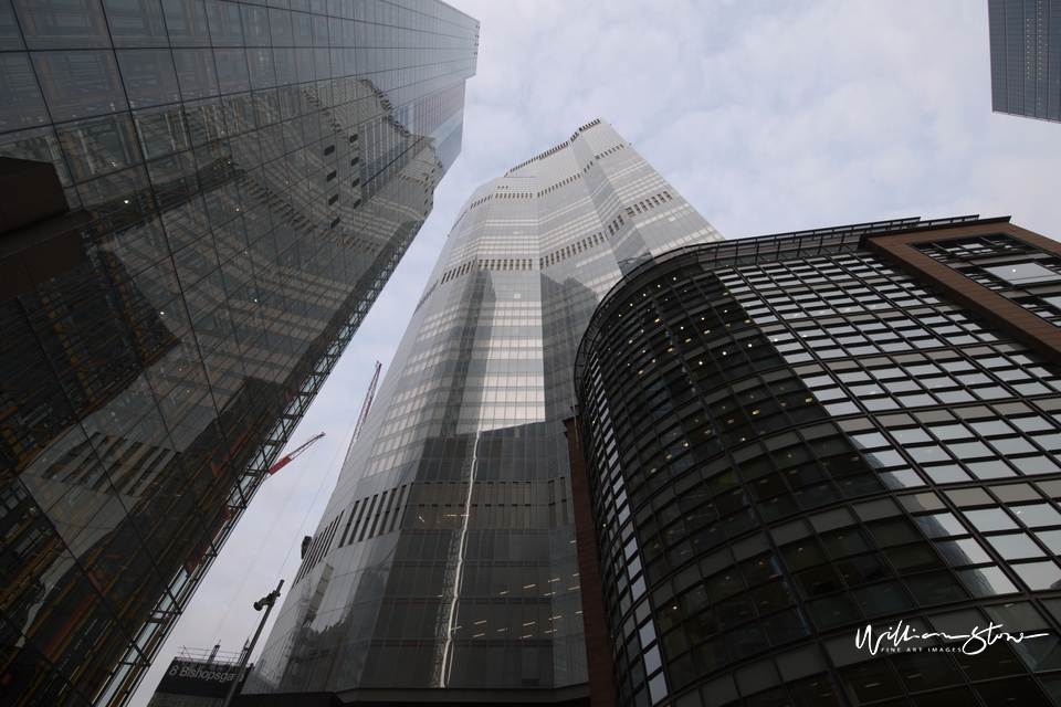 Light On, 24 hrs Energy, Three Tall Buildings, London, United Kingdom