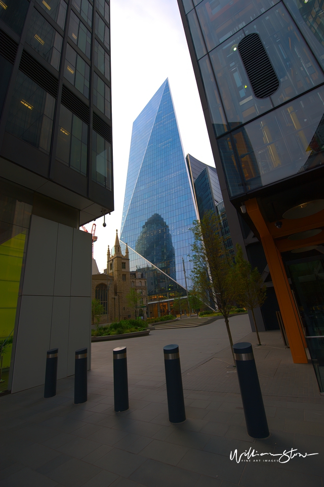 Light On, 24 hrs Energy, Three Tall Buildings, London, United Kingdom