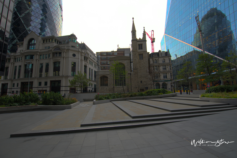 Fine Art Photo, Fine Art Print, Limited Edition Photo Of One of England's Oldest Hotel near Liverpool Street Station