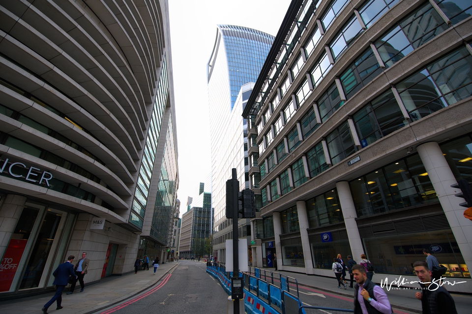 Fine Art, Limited Edition Photo of deserted London street during the Corono Virus Pandemic in 2020