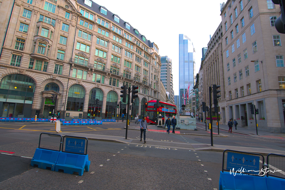 Pedestrian Zone, No Vehicles, limited edition, fine art, habitable above, William Stone, Residential Tall Building, City Of London, Big Brother Sees You