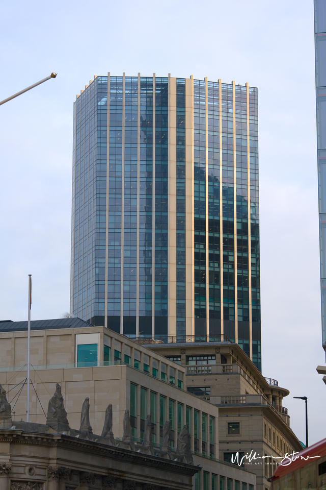 Mirror Ahead, Pointed, Financial District, London, United Kingdom, Limited Edition, Fine Art