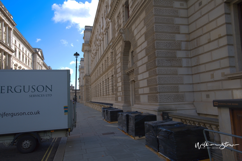 Lone Biker, Peaceful London Street, 4 secs to cross, Fine Art, Limited Edition, London, UK