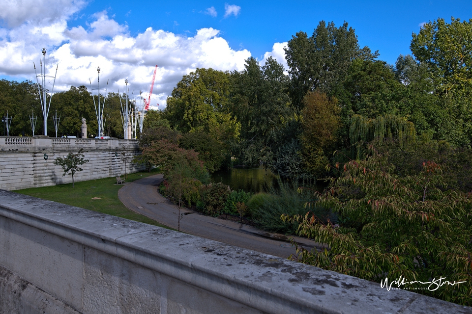 Through The Bushes To Palace city Junction in the Financial District of London.