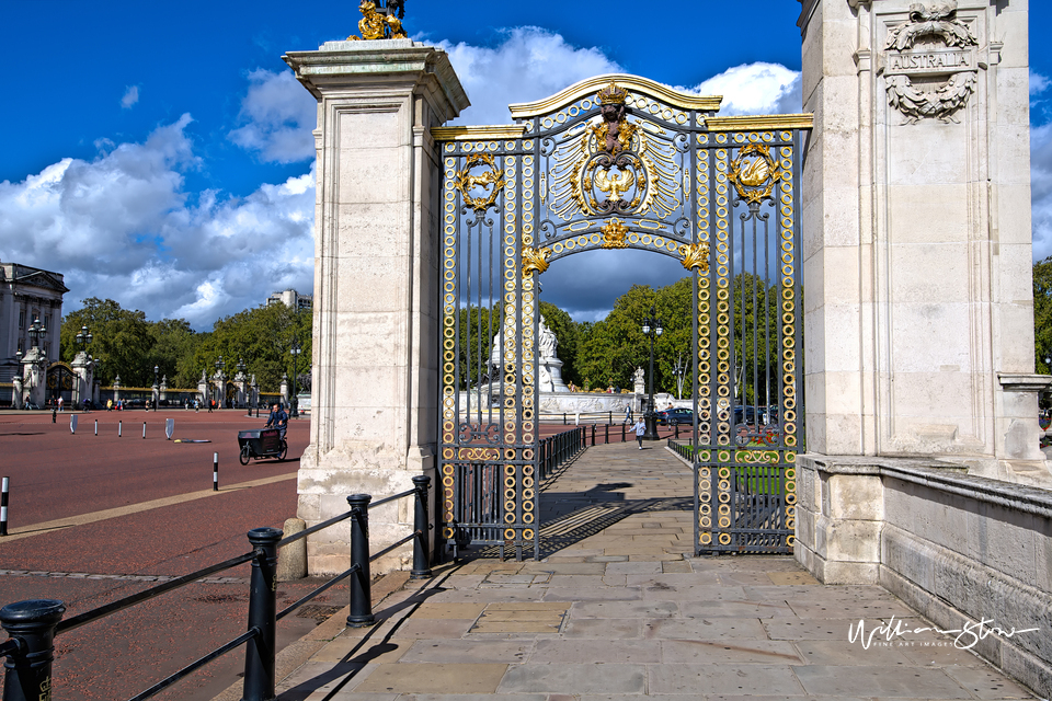 Road Works, Fine Art, Yellow Barriers, London, United Kingdom