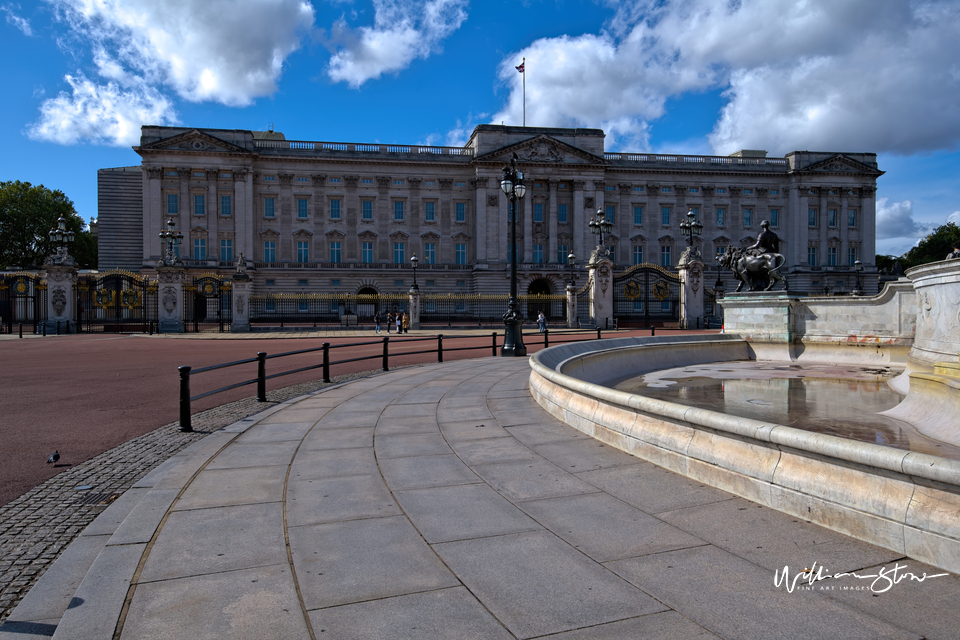 Road Works, Fine Art, Yellow Barriers, London, United Kingdom