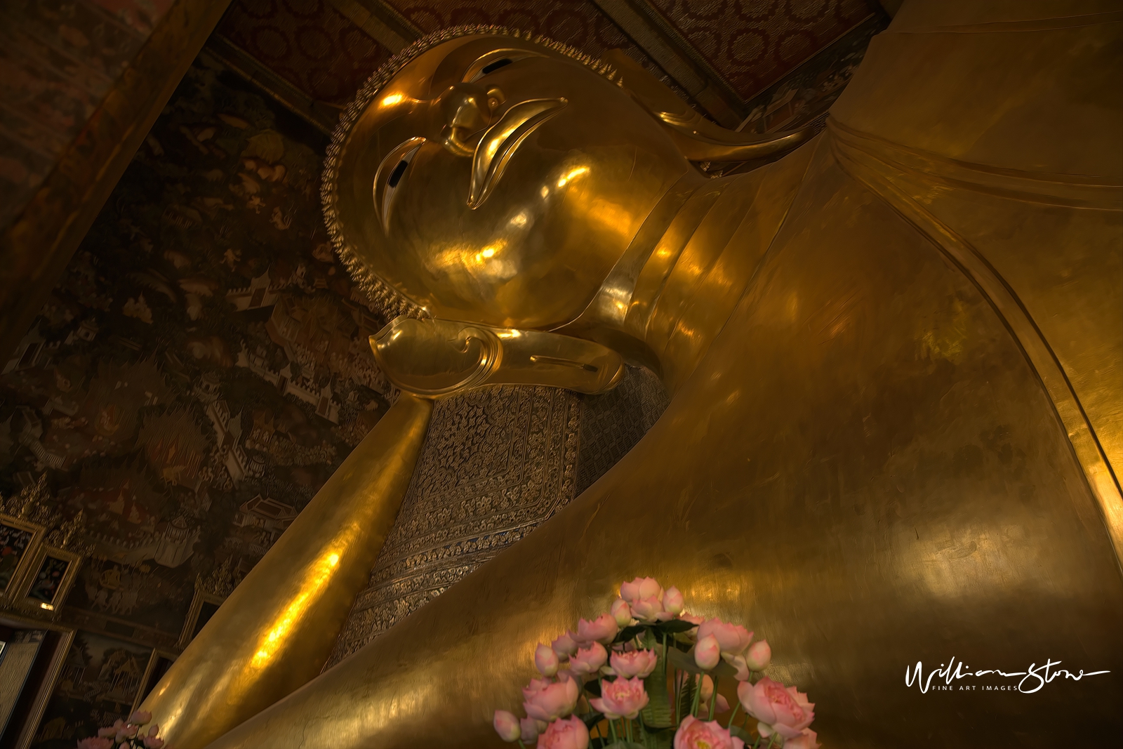 Fine Art, Limited Edition, Sleeping Bhudda, London.