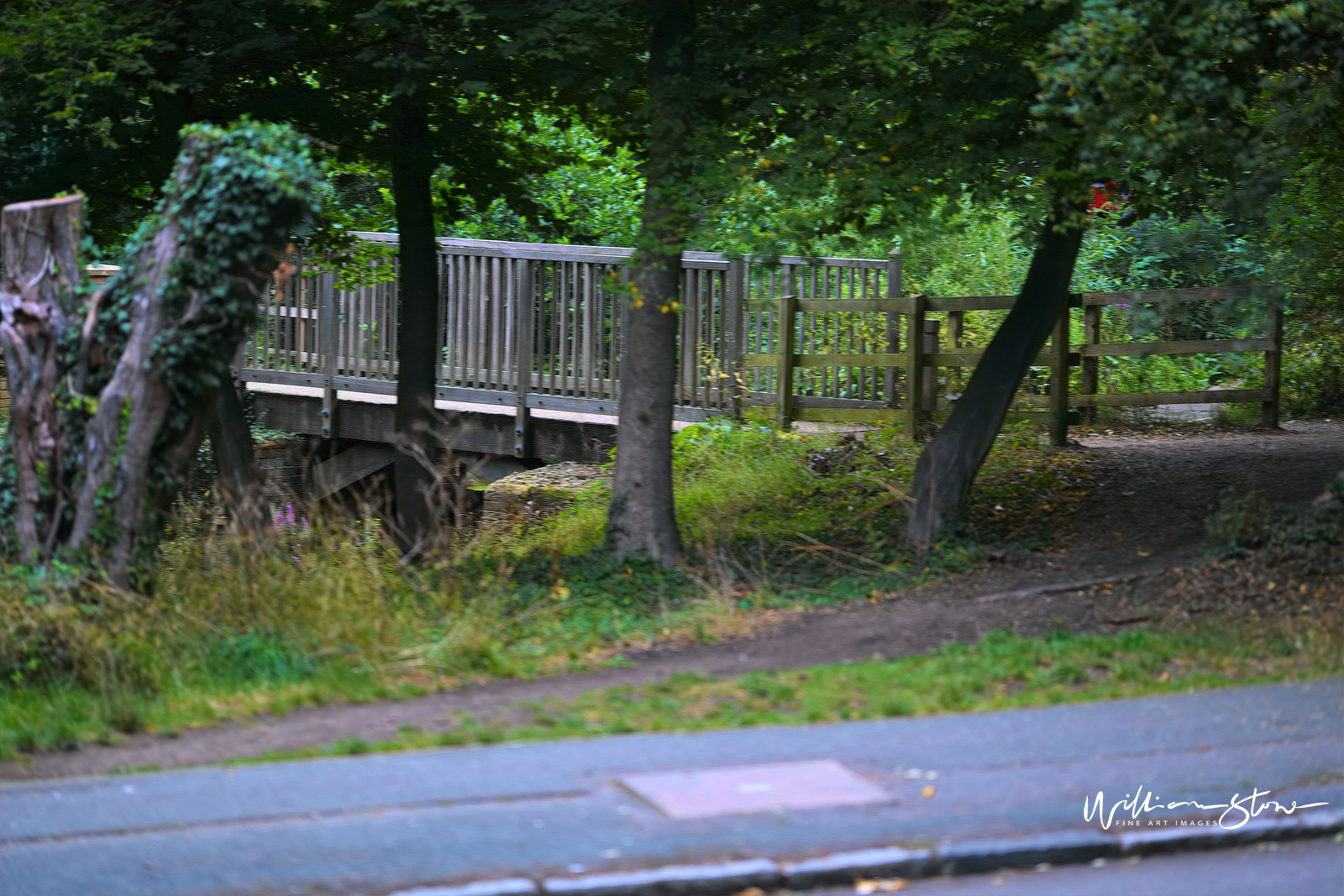 Fine Art, Limited Edition, Tiny Bridge Ahead, London.