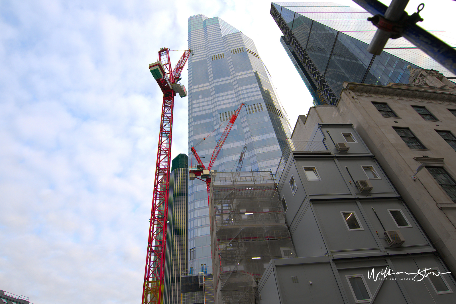 Fine Art, Limited Edition, Two Cranes, London.