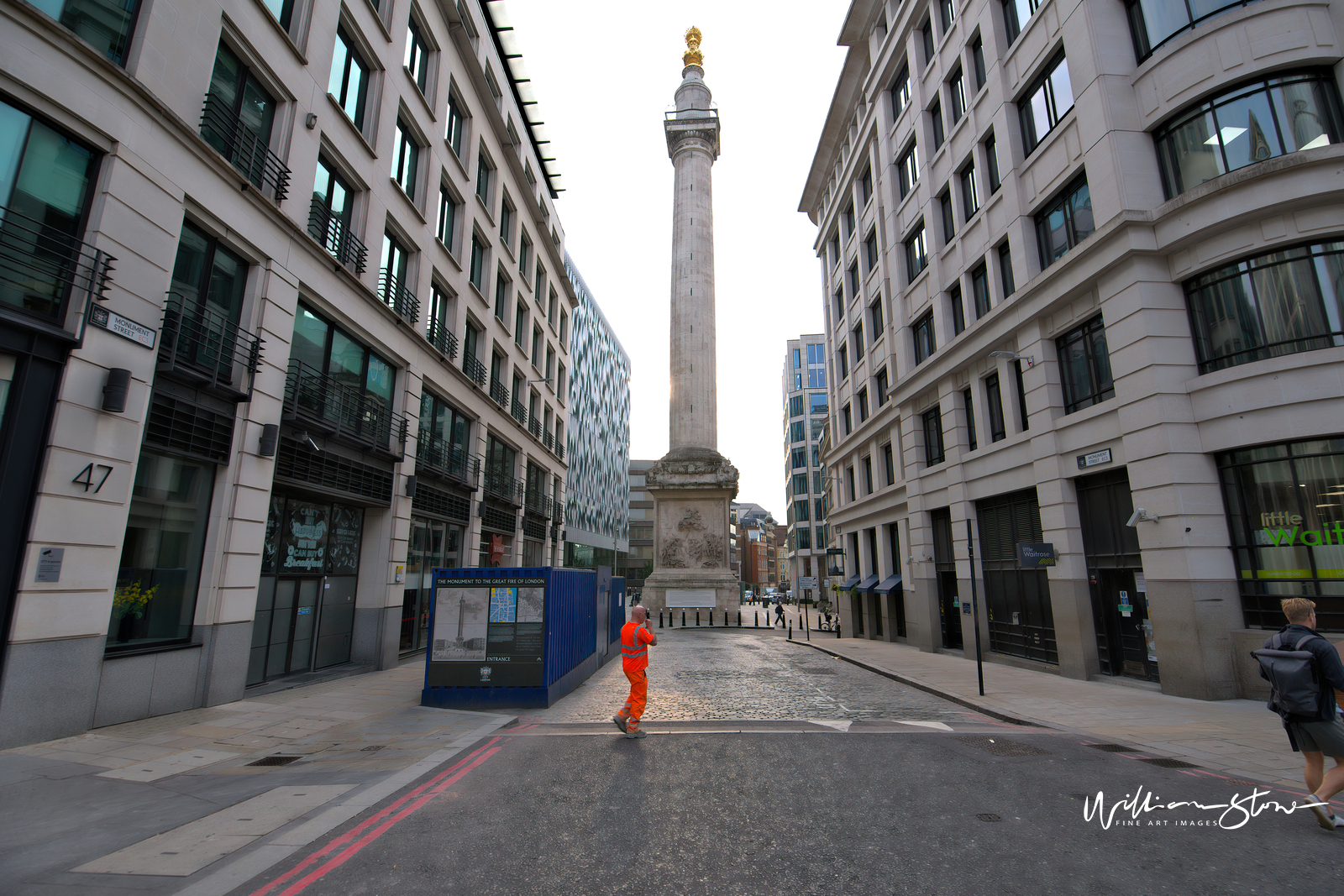 Fine Art, Limited Edition, Orange Walker, London.