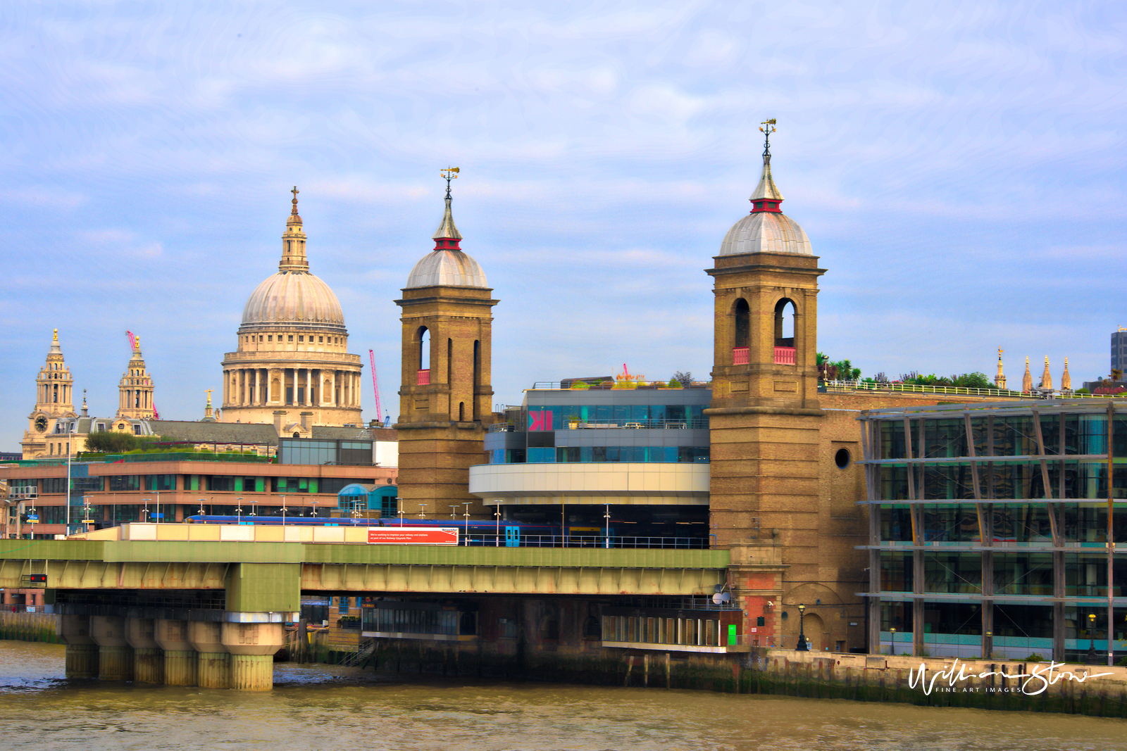 Fine Art, Limited Edition, Cathedral Ahead, London.