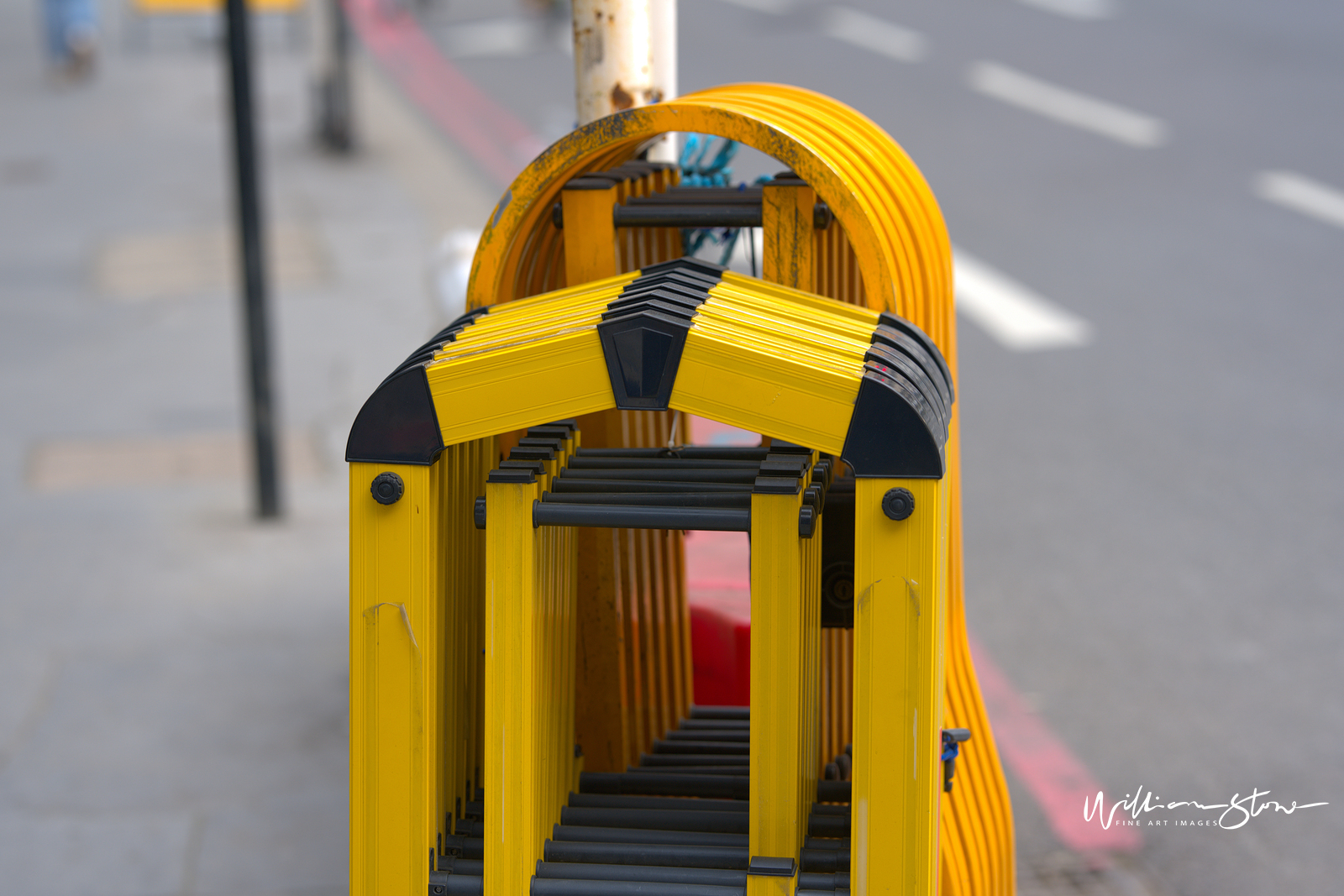 Fine Art, Limited Edition, Yellow Barriers, London.