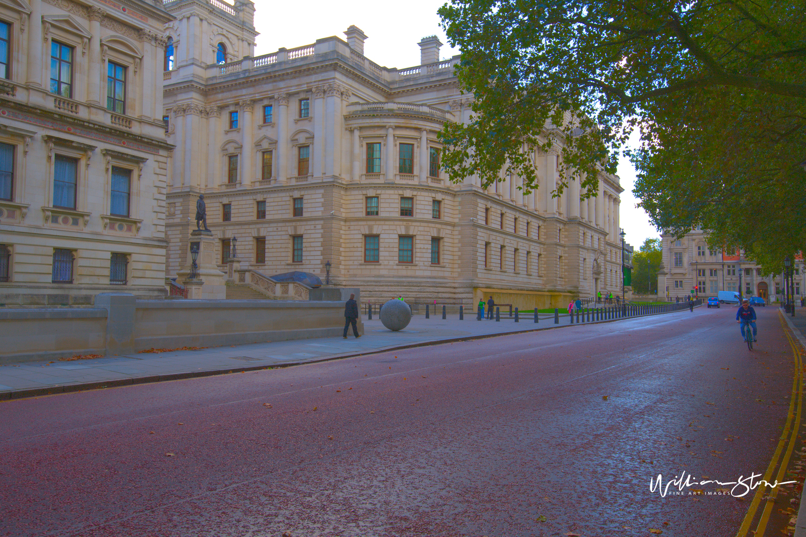 Fine Art, Limited Edition, Fast Lonely Cyclist, London.