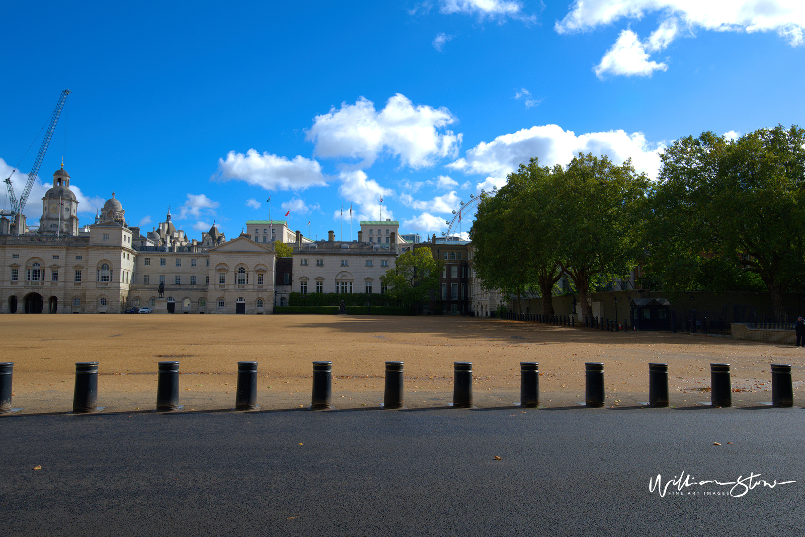 Fine Art, Limited Edition, Flowery Buckingham, London.