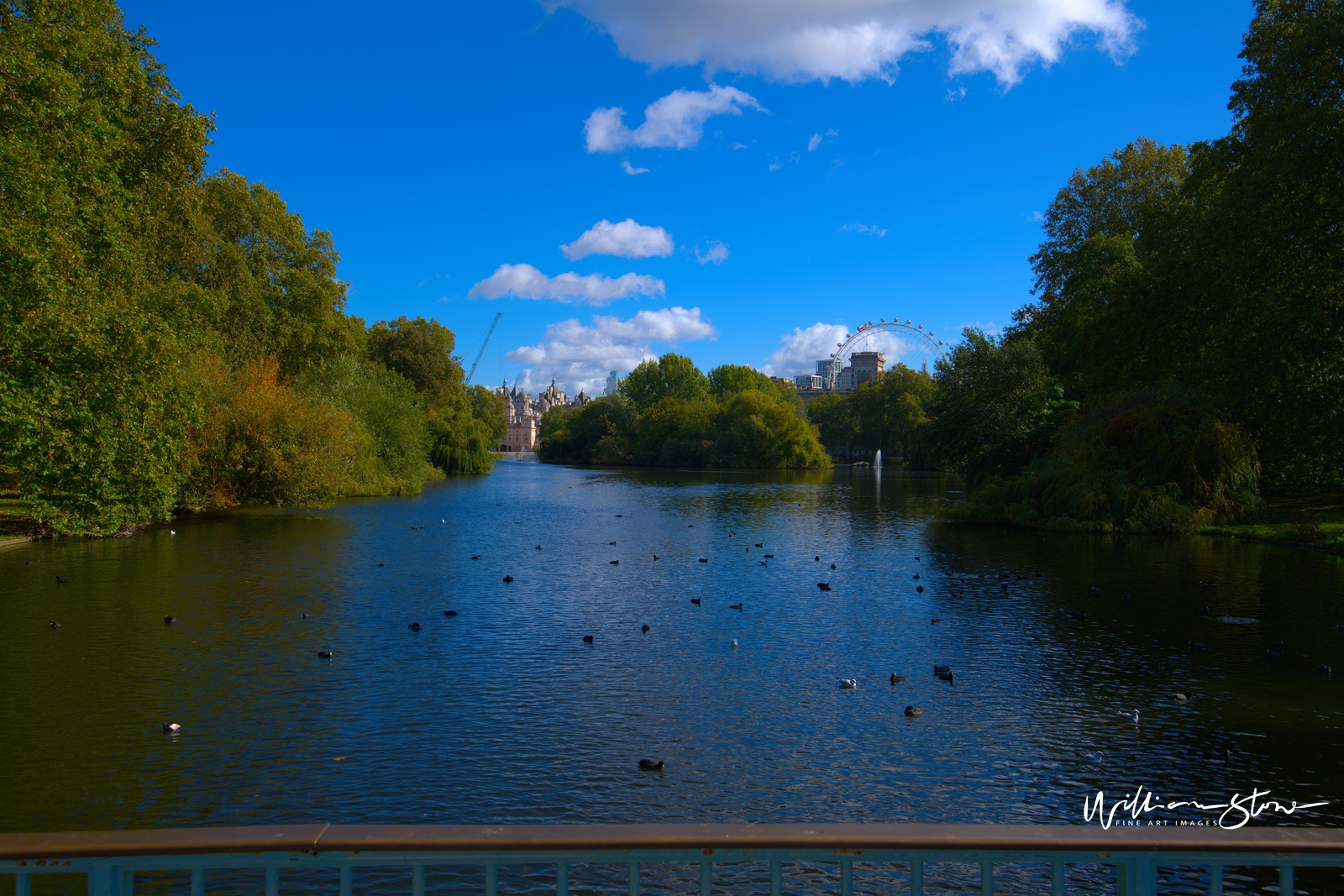 Fine Art, Limited Edition, Along The Lovely Bridge, London.