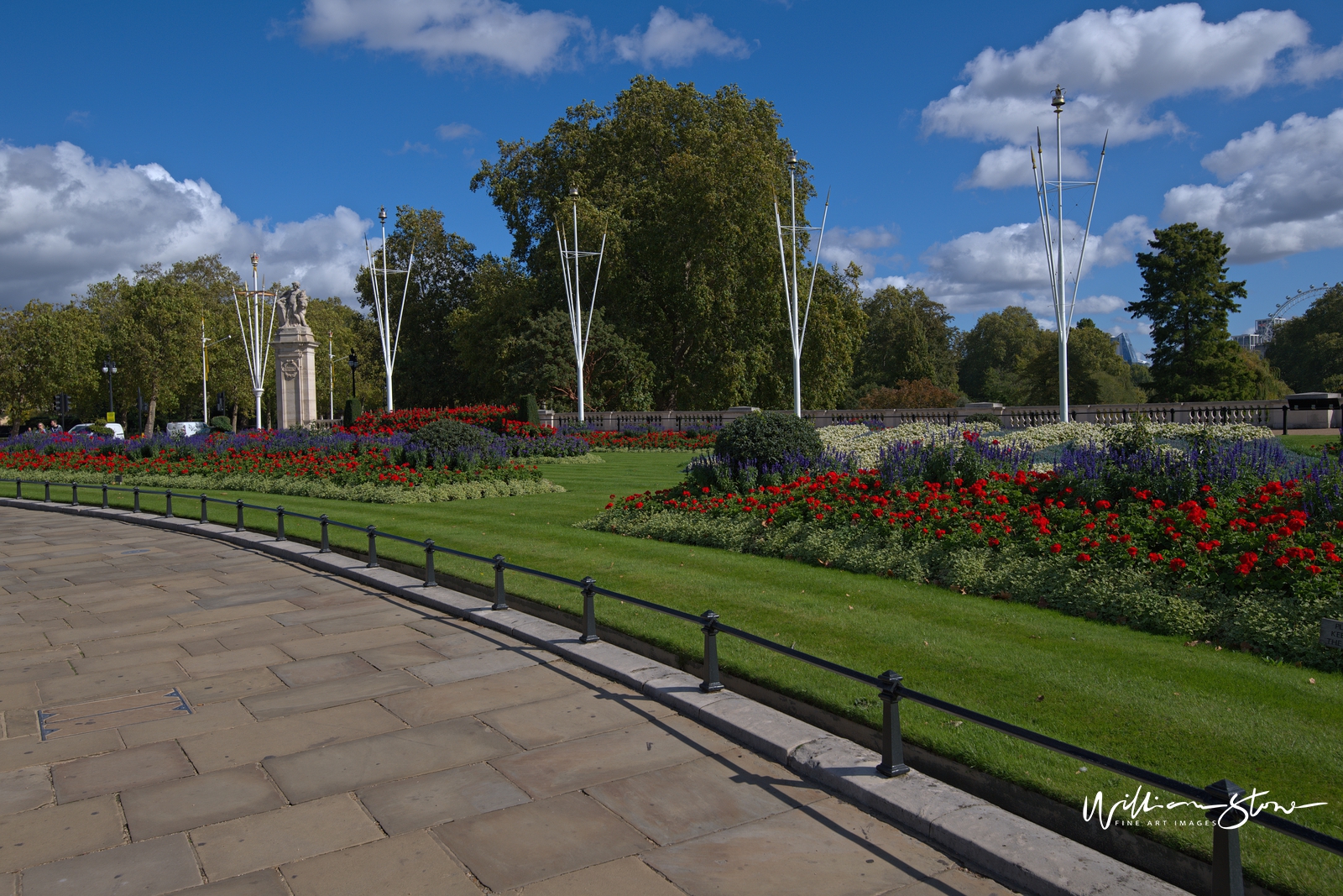 Fine Art, Limited Edition, Roses Along, London.