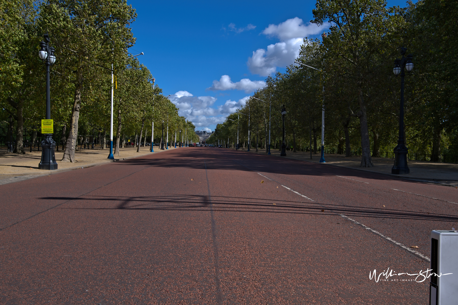 Fine Art, Limited Edition, Tree Lined Street, London.