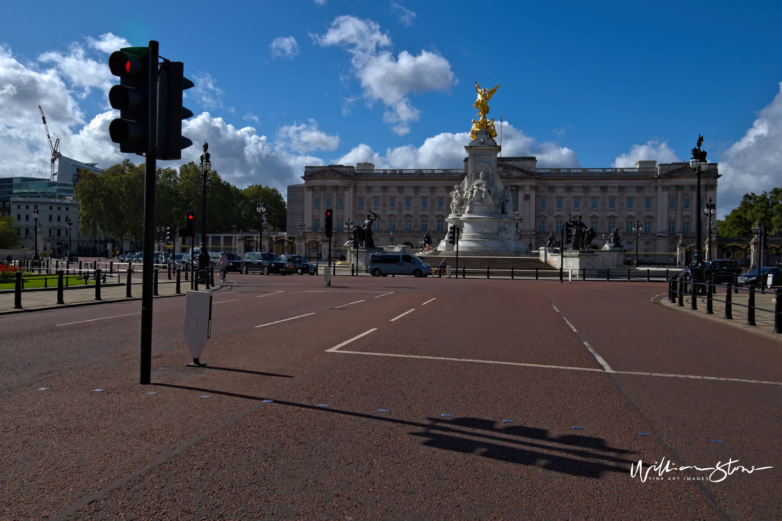 Fine Art, Limited Edition, Shadowed Traffic Lights, London.