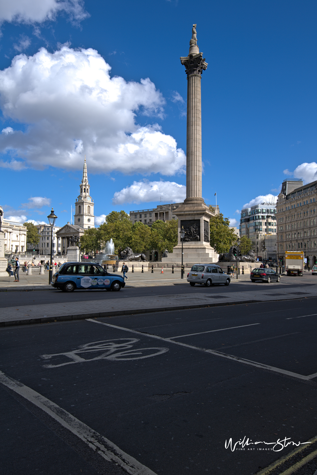 Fine Art, Limited Edition, Standing Tall In Front, London.