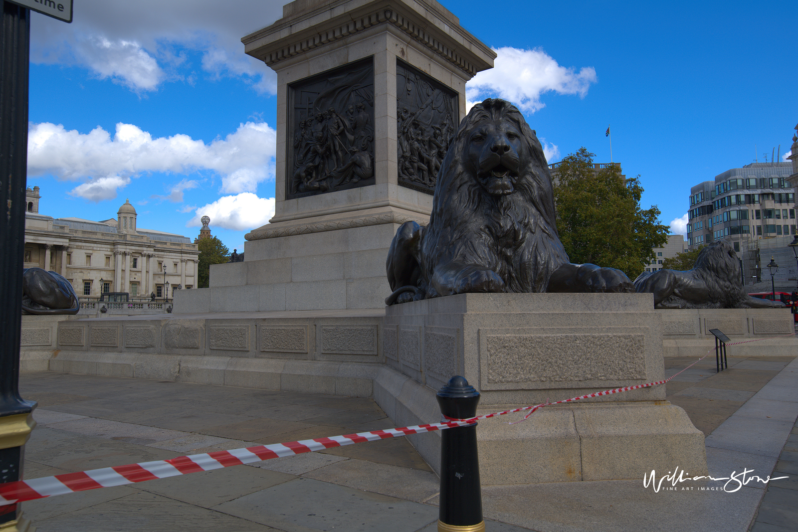 Fine Art, Limited Edition, Front Black Lion, London.