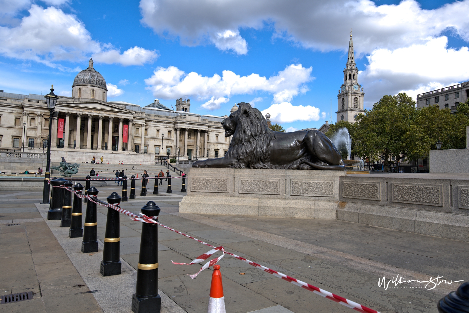 Fine Art, Limited Edition, Side Black Lion, London.