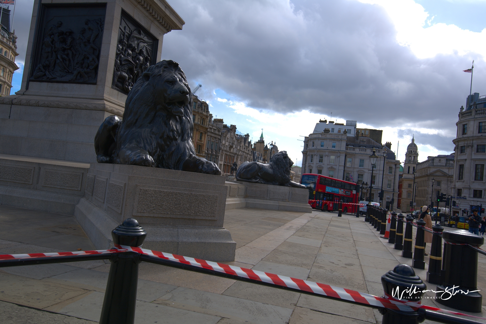 Fine Art, Limited Edition, Red Taped Lion, London.