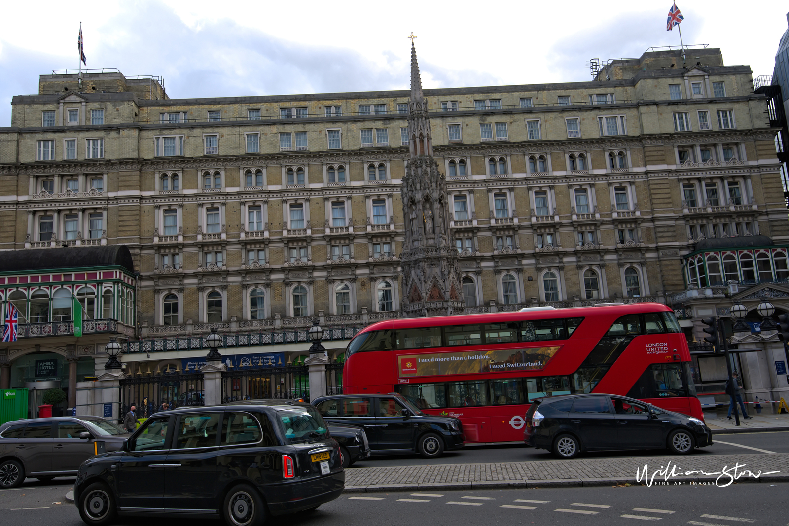 Fine Art, Limited Edition, Big Red Bus, London.