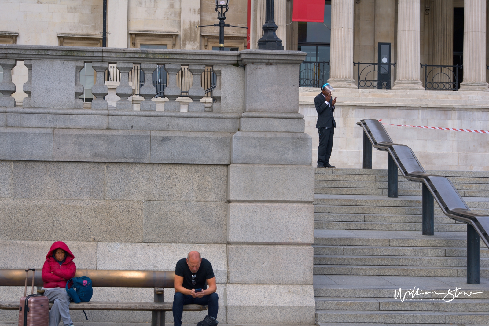 Fine Art, Limited Edition, Red and Covered, London.