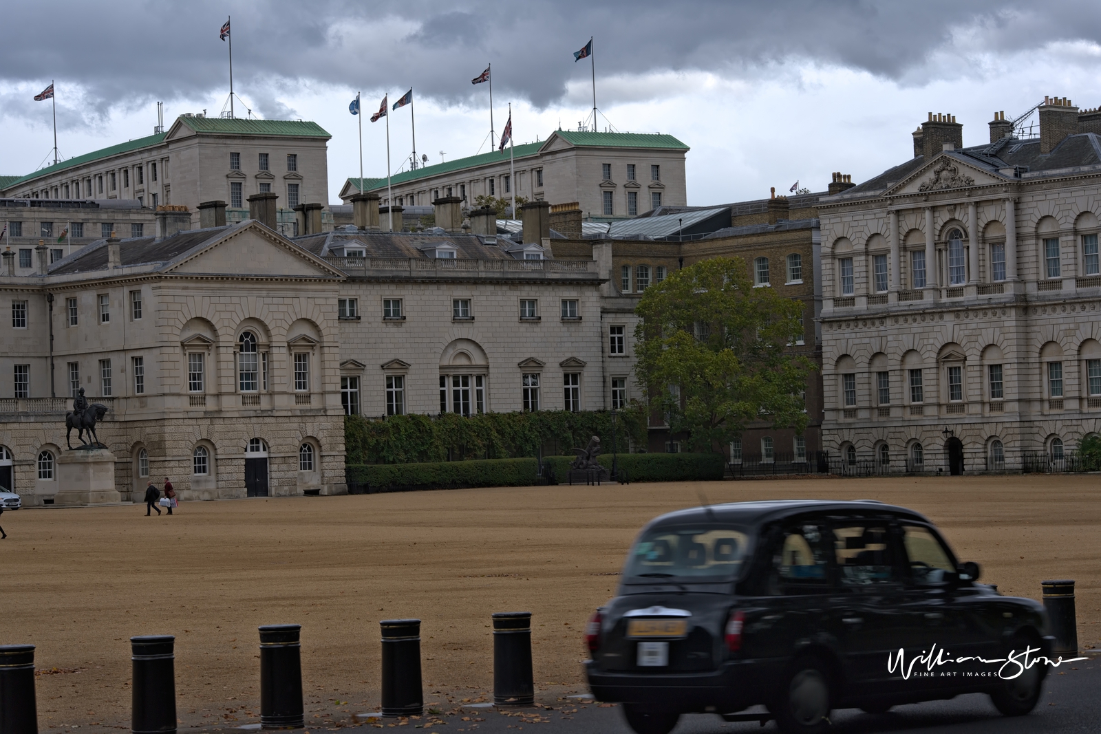 Fine Art, Limited Edition, Black Taxi Along, London.