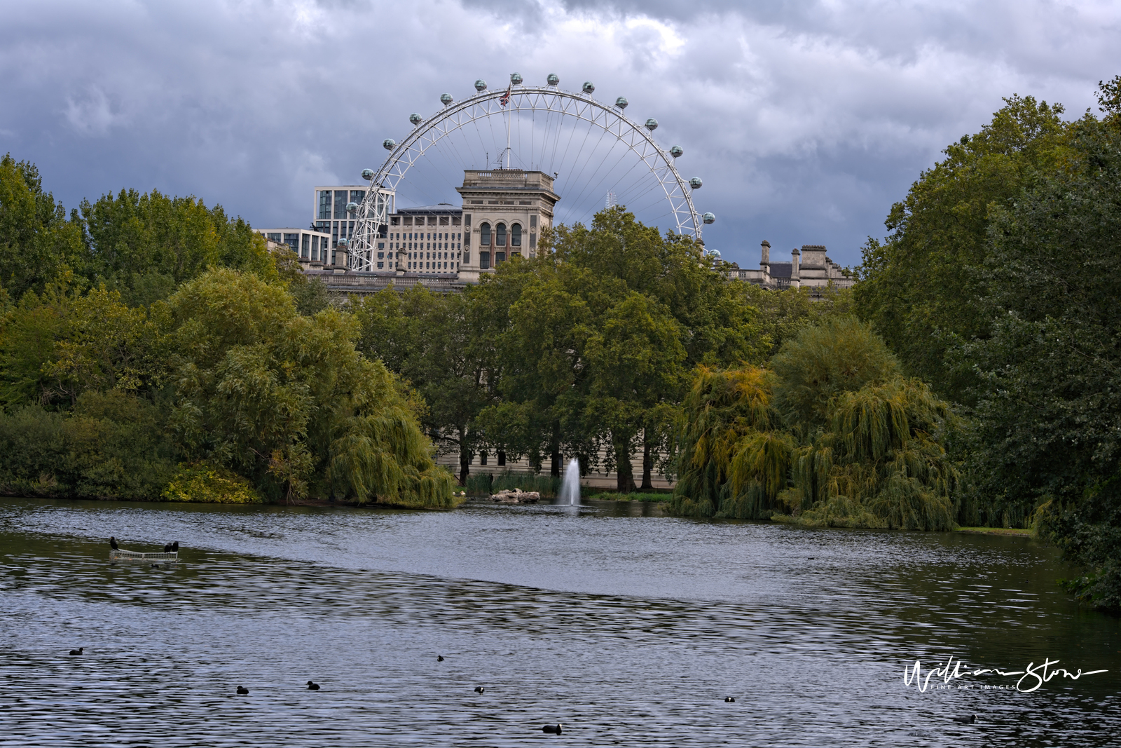 Fine Art, Limited Edition, Wheel In Front, London.