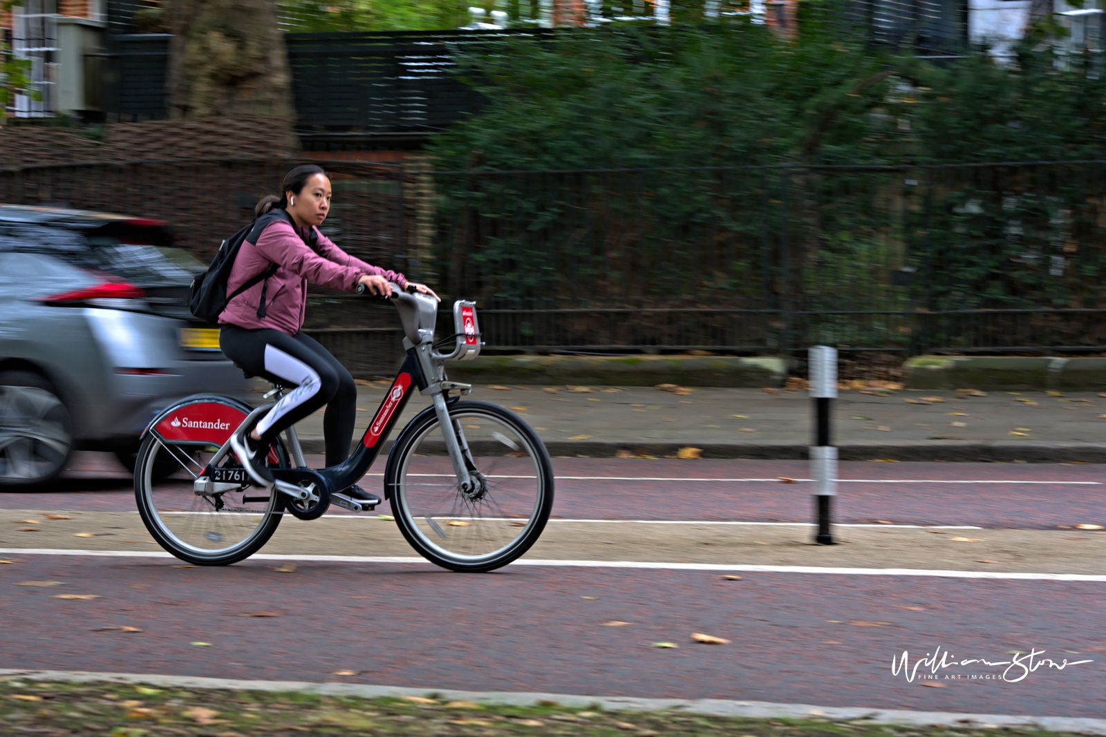 Fine Art, Limited Edition, Cycling Fast, London.