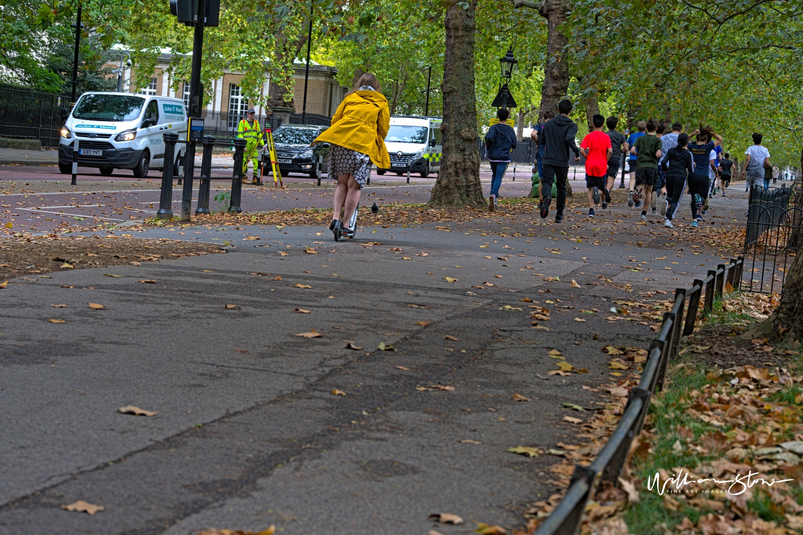 Fine Art, Limited Edition, Running Along, London.